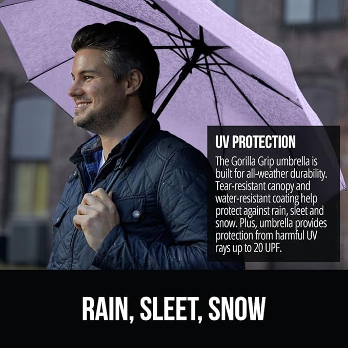 GORILLA GRIP Strong Stick Umbrella - Image 3