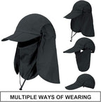Foldable Sun Cap, Fishing Hats, UPF 50+ Protection Caps - Image 4