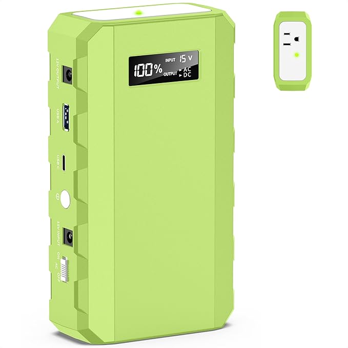Apowking Power Bank with AC Outlet, 65W Portable Laptop Battery Bank Fast by Apowking