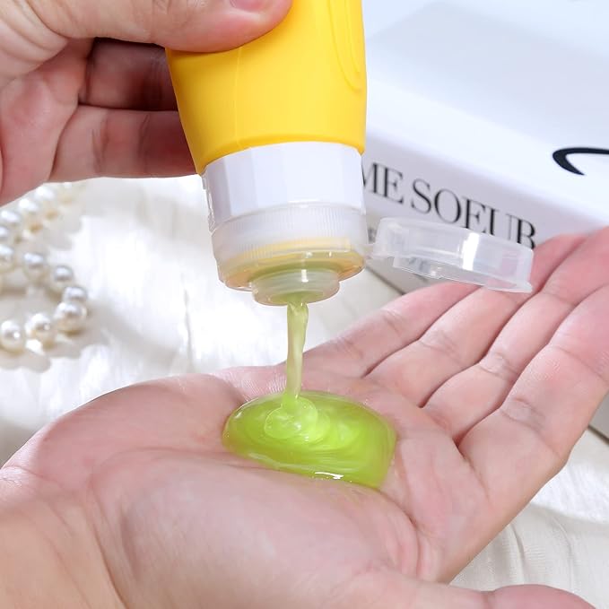 Travel Bottles for Toiletries, Tsa Approved 3oz Travel Size Containers BPA Free - Image 4