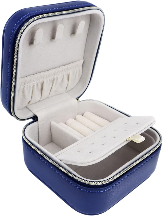 Travel Small Portable Mini Jewelry Case by BareTulip