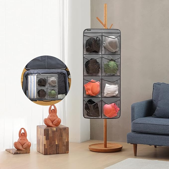 Dual-Sided Hanging Closet Organizer - Image 8