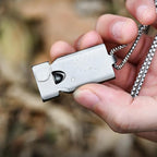 Whistle Emergency Whistles Keychain Rape Whistle Stainless Steel High Decibel - Image 7
