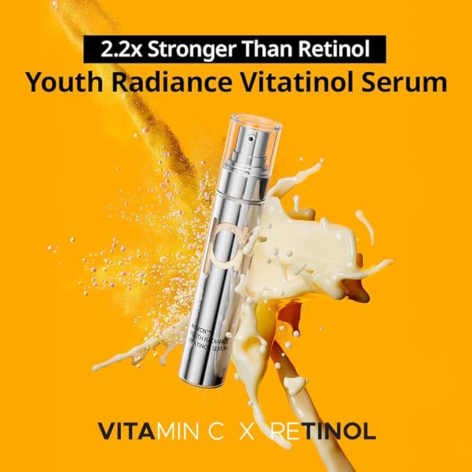 PRIMERA (PRMR) 𝐘𝐨𝐮𝐭𝐡 𝐑𝐚𝐝𝐢𝐚𝐧𝐜𝐞 𝐕𝐢𝐭𝐚𝐭𝐢𝐧𝐨𝐥 𝐒𝐞𝐫𝐮𝐦 - Retinol with Vitamin C Bundle SET VitaminC, Korean Skin Care, Moisturizing, Shiny, Elastic, Lifting, 0.7 oz (21 g *2)