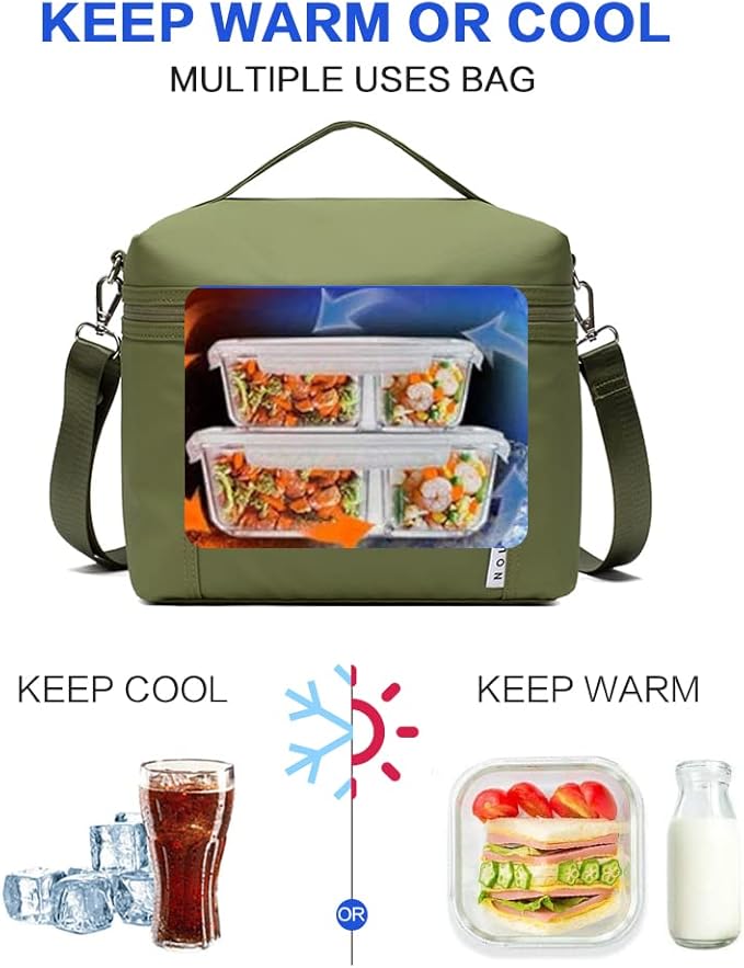 NOL Natural Organic Lifestyle Insulated Lunch Bags - Image 4