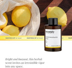 Scentify Lemongrass Aroma Oil Refill Scent for Oil Diffusers - Lemongrass, Clove, Musk Scents - Luxurious Relaxing Aromatherapy Diffuser Fragrance 100ml, 3.38 oz