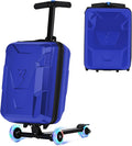 smilesun Scooter Suitcase for Kids & Adults, Foldable Carry On Travel Luggage by smilesun