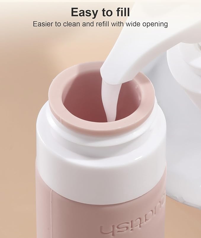 Quatish Travel Bottles for Toiletries, Original Patented Leak Proof Travel Size - Image 5