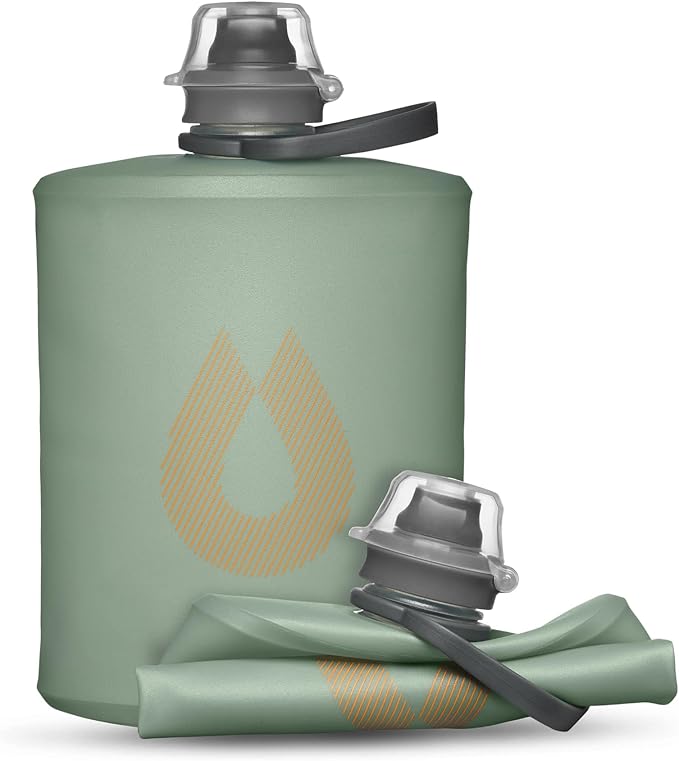 HydraPak Stow - Collapsible Backpacking Water Bottle - BPA Free, Ultra Light by Hydrapak