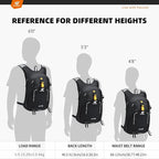 SKYSPER Small Hiking Backpack - 15L Travel Daypack Lightweight Bag Water - Image 2
