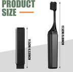 Patelai 2 Pieces Travel Toothbrush Set, Soft Bristle Mini Foldable Tooth Brush - Image 2