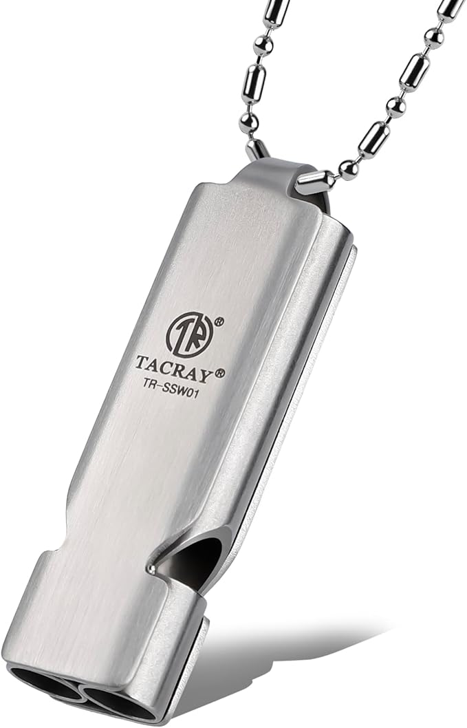 TACRAY Emergency Whistles Lifeguard Safety Whistle by TACRAY