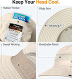 GearTOP Safari Sun Hat for Men and Sun Hats for Women UV Protection UPF 50+ - Image 3
