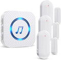 SanJie Door Sensor Chime for Door Opens， Door Entry Chime for by SANJIEGuardSecurity