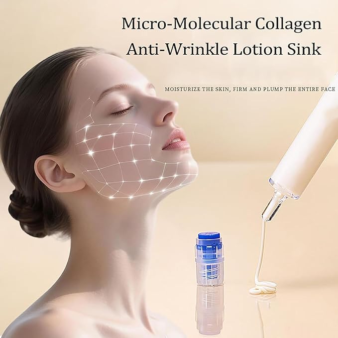 Polypeptide Collagen Elastic Essence Cream, Micro-Molecular Collagen Anti-Wrinkle Lotio, Skin Firming Cream, Oisturizing Skin