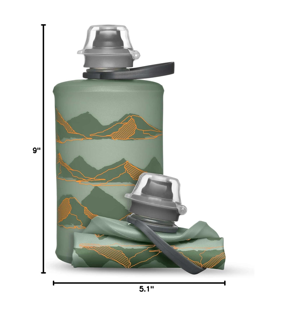 Stow Collapsible Water Bottle (12oz/350ml / MTN Sutro Green)