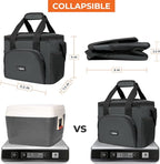 OPUX Soft Cooler Bag, Insulated Collapsible Soft Sided Cooler Lunch Cooler Bag - Image 4