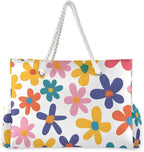 senya Large Beach Bags Totes Canvas Tote Shoulder Bag Soft Wave Water Resistant - Image 2