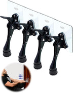 Door Stopper with Adhesive Bracket Stickers, No Drilling or Tools Needed by HASHI