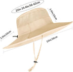Sun Hats for Men Women Fishing Hat UPF 50+ Breathable Wide Brim Summer UV - Image 4