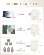 ECOHUB 4 Set /6 Set Packing Cubes - Image 3