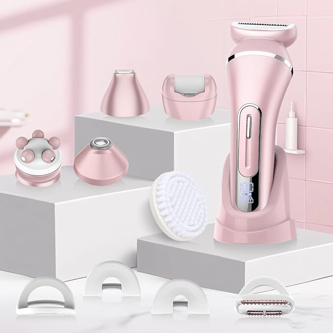 Electric Shavers for Women, 7 in 1 Hair Removal Kit - Image 8