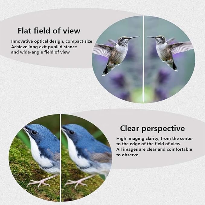10x42ED Compact Binoculars for Adults – High-Powered BAK4 Prisms, Diamond White - Image 7