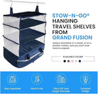 Grand Fusion Stow-N-Go Travel Luggage Organizer – Portable Hanging Travel - Image 8