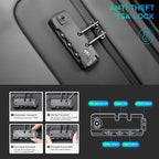 BANGE Anti Theft Backpack With TSA Lock, Waterproof Backpacks With YKK Zipper - Image 3