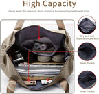 Large Capacity Foldable Travel Bag Expandable Portable Carry on Bag Dry&Wet - Image 4