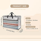 VENO 4 Pack Heavy Duty Moving Bags, Storage Bags, Packing Supplies, Top Zipper - Image 3