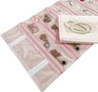 Travel Jewelry Roll Bag Portable Organizer Pouch - Image 7