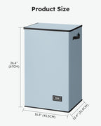 SOLEDI Laundry Hamper with Lid 90L Large & Tall Collapsible Laundry Basket - Image 9