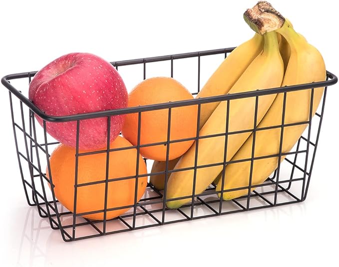 3 Set LeleCAT Adhesive Over the Cabinet Door Wire Baskets - Image 5