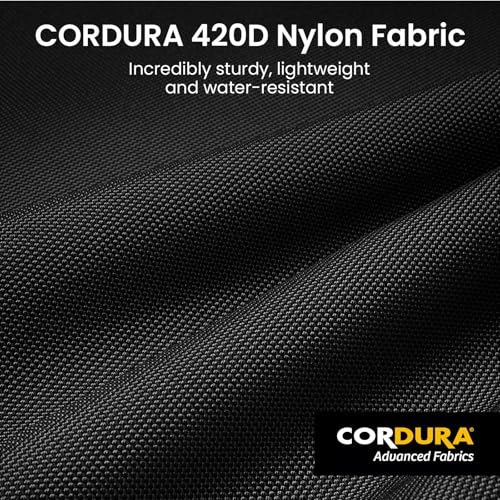360° Protective Laptop Case Bag for 13 (Black-Cordura / 13 Inch for New MacBook Air & Pro)