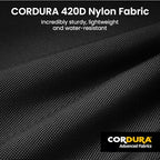 360° Protective Laptop Case Bag for 16 (Black-Cordura / 16 Inch for MacBook Pro)