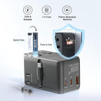 MINIX 100W Universal Travel Adapter - Image 4