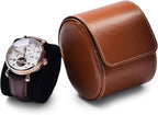 Oirlv Luxury Leather Watch Storage Box Travel Single Watch Case Watch Gift Box - Image 8