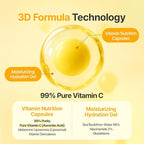 Vita C Capsule Cream - Korean Boba Vitamin C Moisturizer With Brightening Capsules, Lightweight Gel Face Cream For Radiant Skin, 50ml / 1.69 Fl Oz