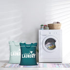 2 Pcs Large Travel Laundry Bag Washable Waterproof Wet Bag Dirty Clothes Bag - Image 9