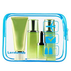 Lermende 2pcs Clear Toiletry Bag TSA Approved Travel Bag, Carry On - Image 6