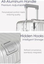 HotWay 24 Inch All Aluminum Checked In Luggage - Image 4