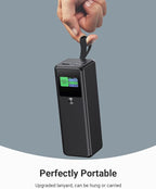 140W Power Bank, 27600mAh 3-Port PD3.1 Portable Charger Power Bank/ Portable - Image 2