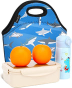 FlowFly Neoprene Kids Lunch box Insulated Soft Bag Mini Cooler Thermal Meal - Image 8