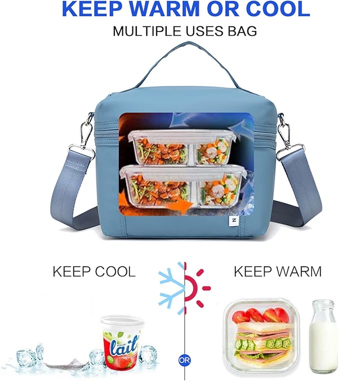 NOL Natural Organic Lifestyle Insulated Lunch Bags - Image 6