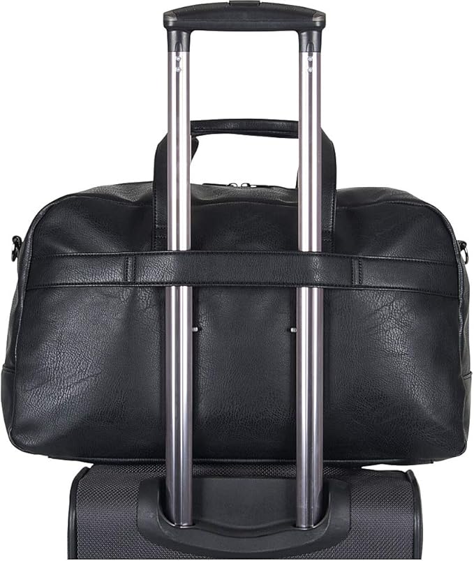 Kenneth Cole REACTION Port Stanley Duffel Pebbled Vegan Leather Carry on - Image 5