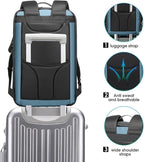 BANGE Anti Theft Business Backpack, Men Work Backpacks - Image 7