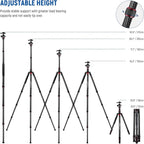 NEEWER Upgraded 80.7" Carbon Fiber Camera Tripod Monopod - Image 3