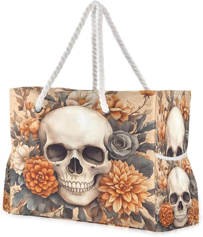senya Large Beach Bags Totes Canvas Tote Shoulder Bag Soft Wave Water Resistant by senya