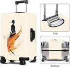 Luggage Cover Washable Suitcase Protector Anti-scratch Suitcase cover Fits - Image 2